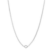 Collana Rosato Donna Storie in Argento RZC003